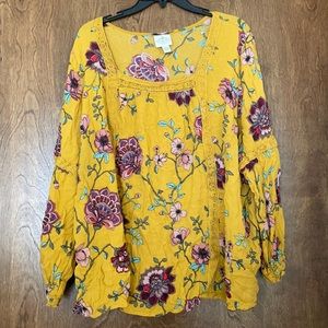 St John’s Bay blouse, size 2X